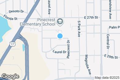 Map image of the property - 119 Pinecrest Dr