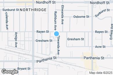 Map image of the property - 8809 Etiwanda Ave