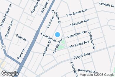 Map image of the property - 227 E Garden St