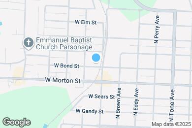 Map image of the property - 1511 W Bond St