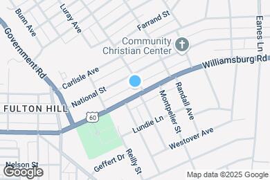 Map image of the property - 1822 Williamsburg Rd