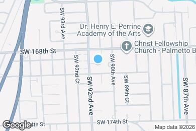 Map image of the property - 9140 SW 169th Terrace