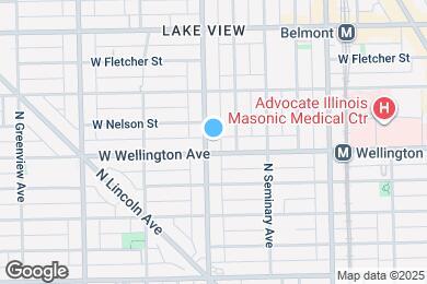 Map image of the property - 3007 N Racine Ave