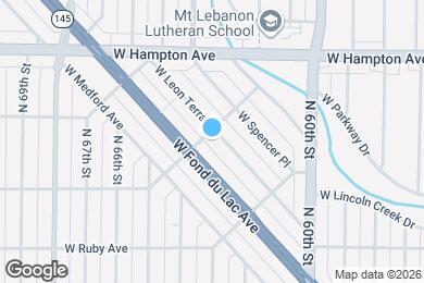 Map image of the property - 6255 W Leon Ter