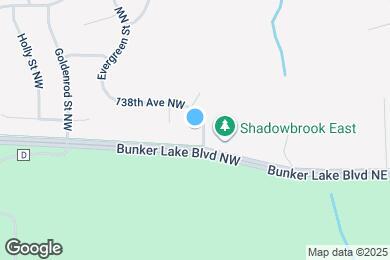 Map image of the property - 13770 Butternut St NW