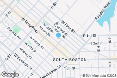 Map image of the property - 291 W 3rd St