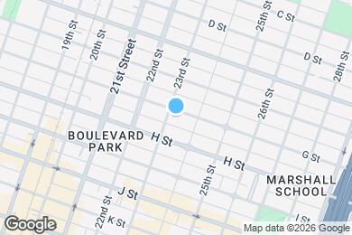 Map image of the property - 2304 G St