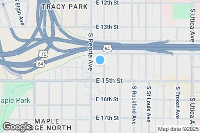 Map image of the property - Everly Apartments on Cherry Street