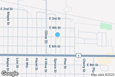Map image of the property - 500 Spruce St