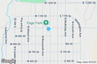 Map image of the property - 906 N Garfield Ave
