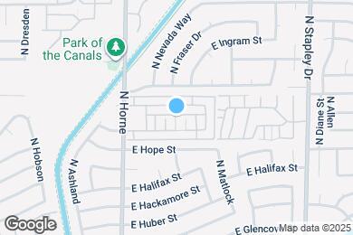 Map image of the property - 1535 N Horne