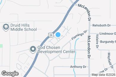 Map image of the property - 1325 Kingston Trail