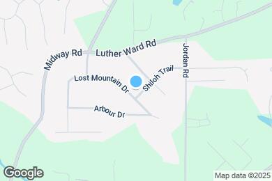 Map image of the property - 4458 Shiloh Trail