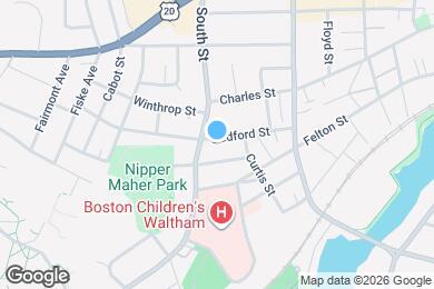 Map image of the property - 64 Bedford St