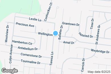 Map image of the property - 1501 Teresa Ln
