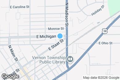 Map image of the property - 515 E Staat St