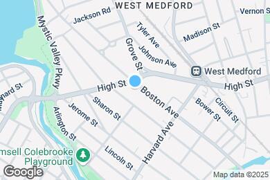 Map image of the property - 5 Boston Ave