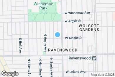 Map image of the property - 2015 W Ainslie St