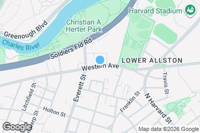 Map image of the property - 284 Western Ave