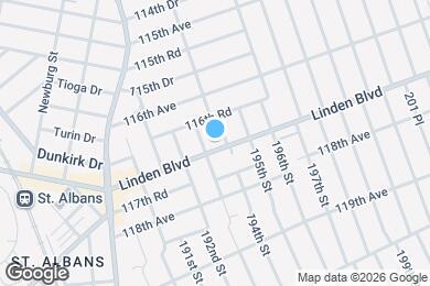 Map image of the property - 19311 Linden Blvd