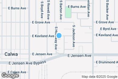 Map image of the property - 2553 S Holloway Ave
