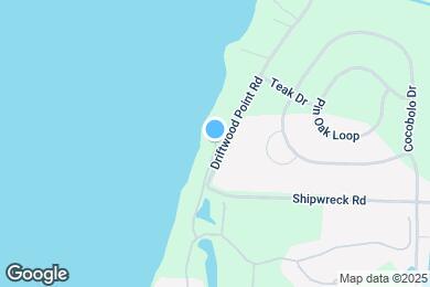 Map image of the property - 613 Bayou Dr