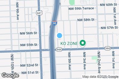 Map image of the property - 5515 NW 6th Ave