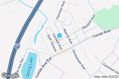 Map image of the property - 36 Catskill Ave