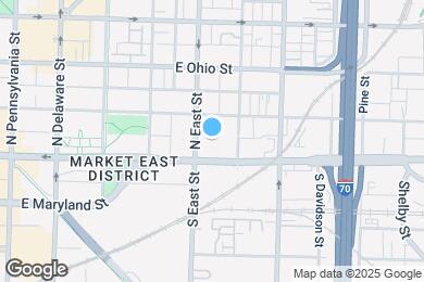 Map image of the property - 520 E Washington St