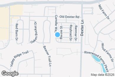 Map image of the property - 1616 Camille Way