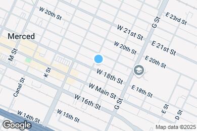 Map image of the property - 151 W 18th St