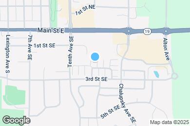 Map image of the property - 805 Horizon Dr SE