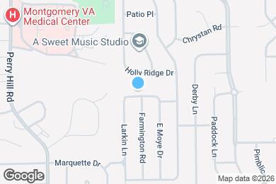 Map image of the property - 421 N Moye Dr