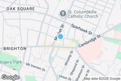 Map image of the property - 64 Henshaw St