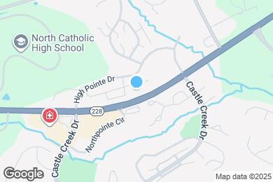 Map image of the property - 134 Enclave Dr