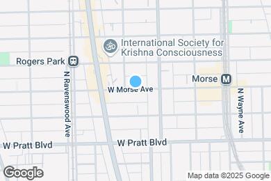 Map image of the property - 1635 W Morse Ave