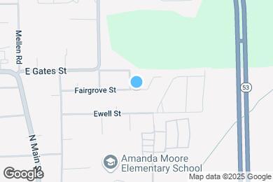 Map image of the property - 314 Fairgrove St