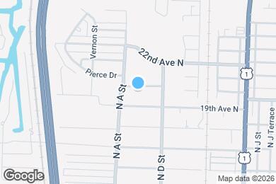 Map image of the property - 1521 20th Ave N