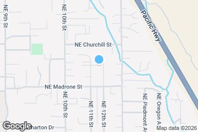 Map image of the property - 938 NE 12th St