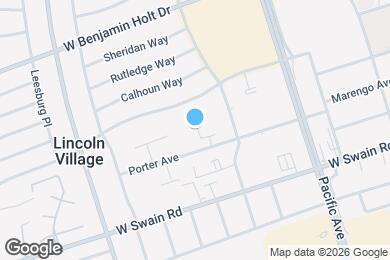 Map image of the property - 999 Porter Ave