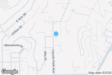 Map image of the property - 3608 Pomona St