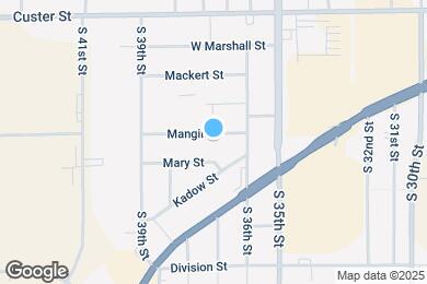 Map image of the property - 3711 Mangin St