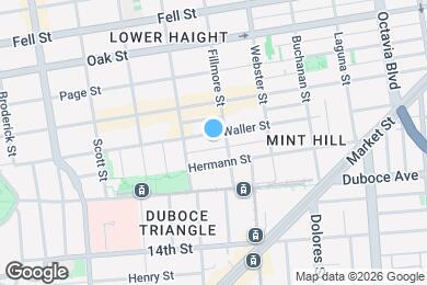 Map image of the property - 423 Waller St