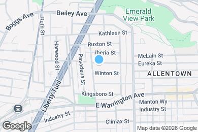 Map image of the property - 410 Eureka St
