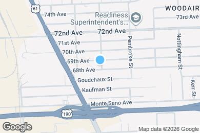 Map image of the property - 2071 68th Ave
