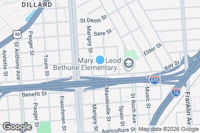 Map image of the property - 2268 Pleasure St