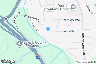 Map image of the property - 3835 Wood Path Dr