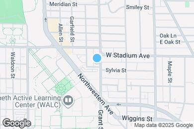 Map image of the property - 503 N Grant St