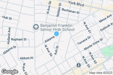Map image of the property - 5646 Aldama St