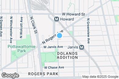 Map image of the property - 7415 N Paulina St
